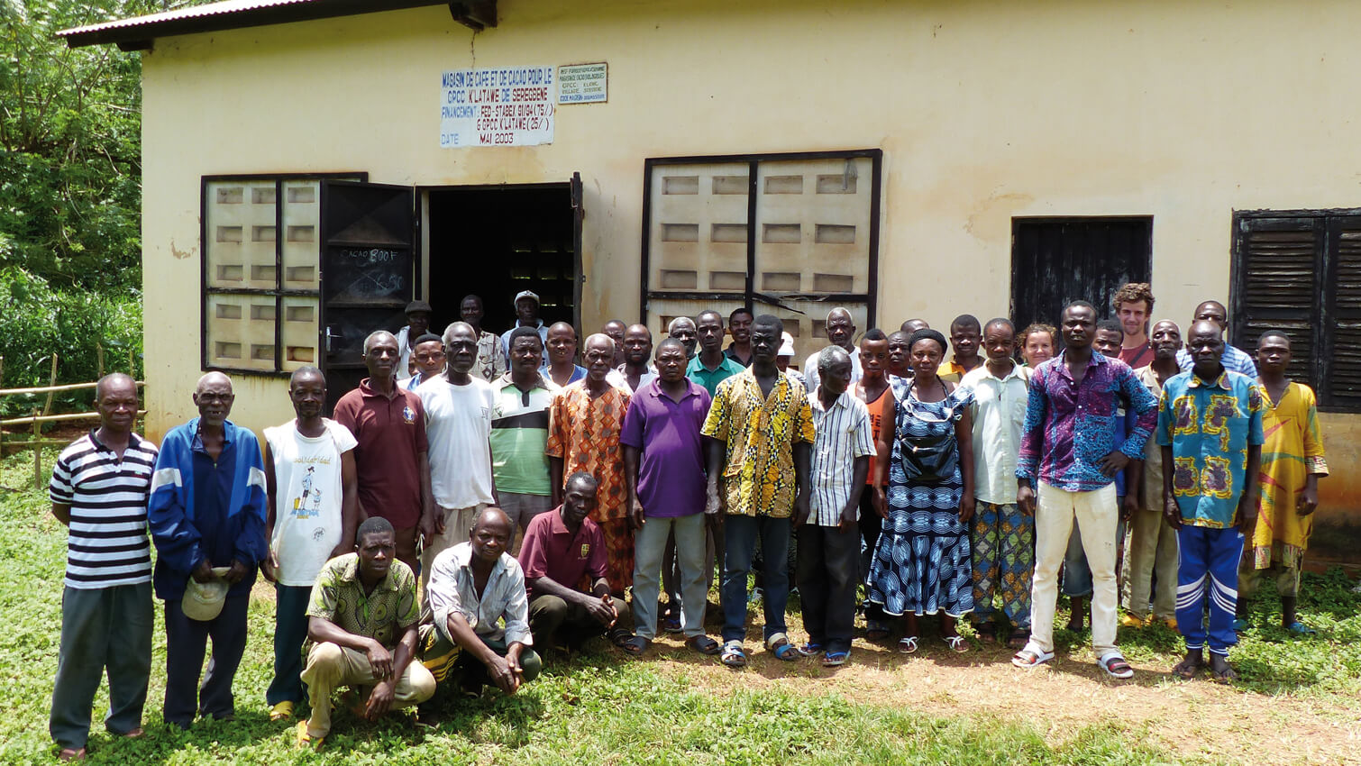 Producteurs cacao coopÃ©rative Atsemawoe au Togo 